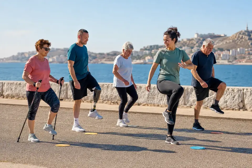 Activité physique adaptée et inclusive à Marseille