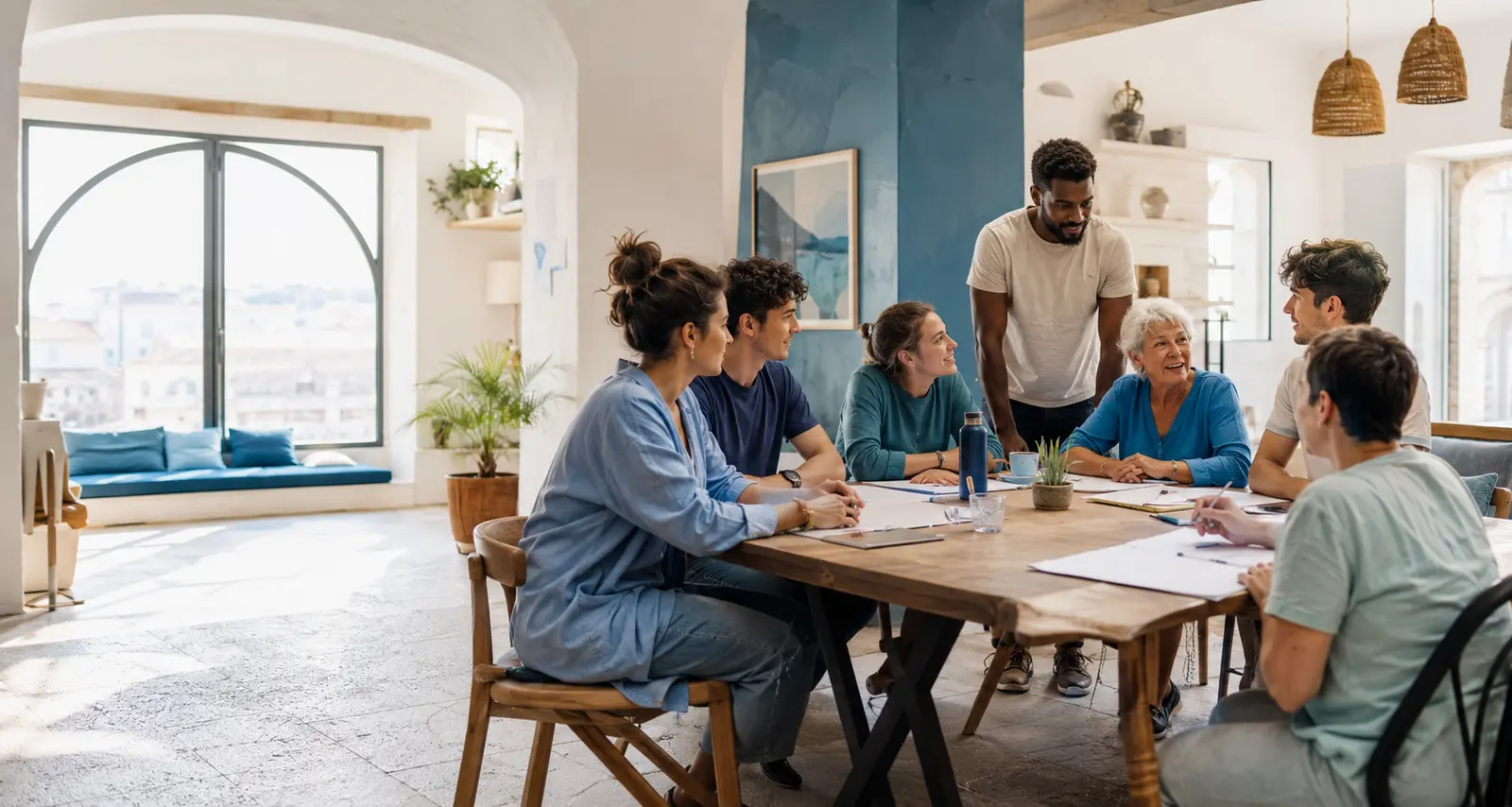 Un collectif intergénérationnel réuni autour des parcours d'inclusion de Maison CINCLUS