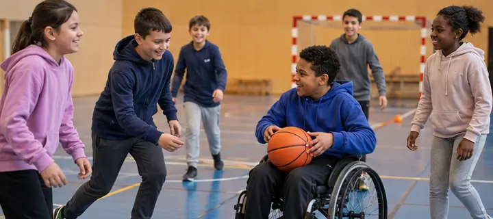Sport & coopération avec Maison CINCLUS à Marseille
