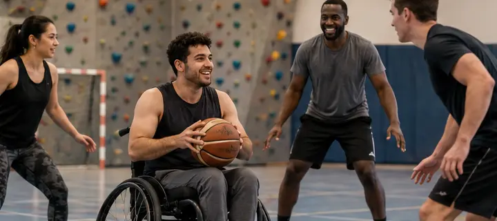 Sport & handicap avec Maison CINCLUS à Marseille