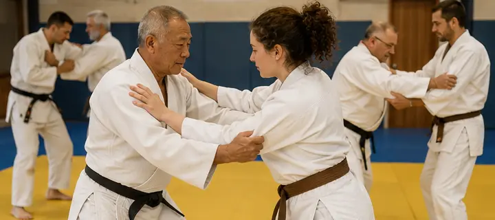 AJCM Judo avec Maison CINCLUS à Marseille